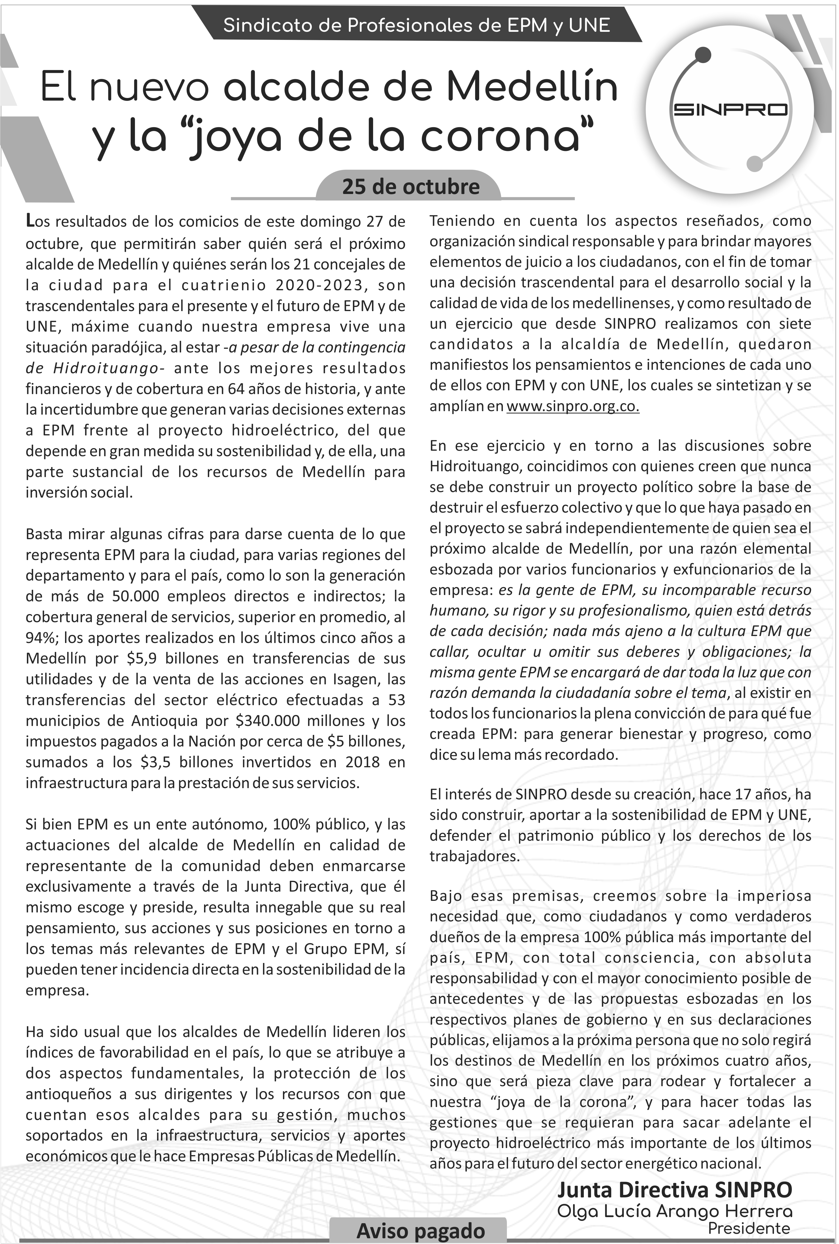 Aviso de prensaElColombiano3
