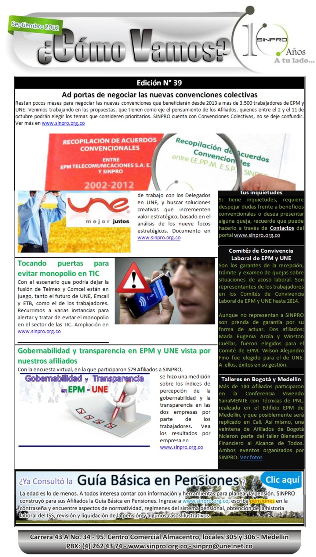 Como vamos 392014