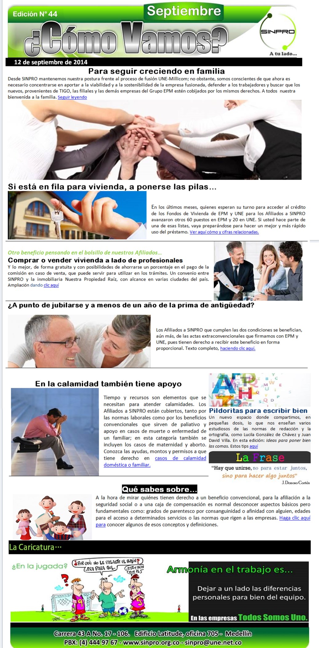 Como vamos 442014