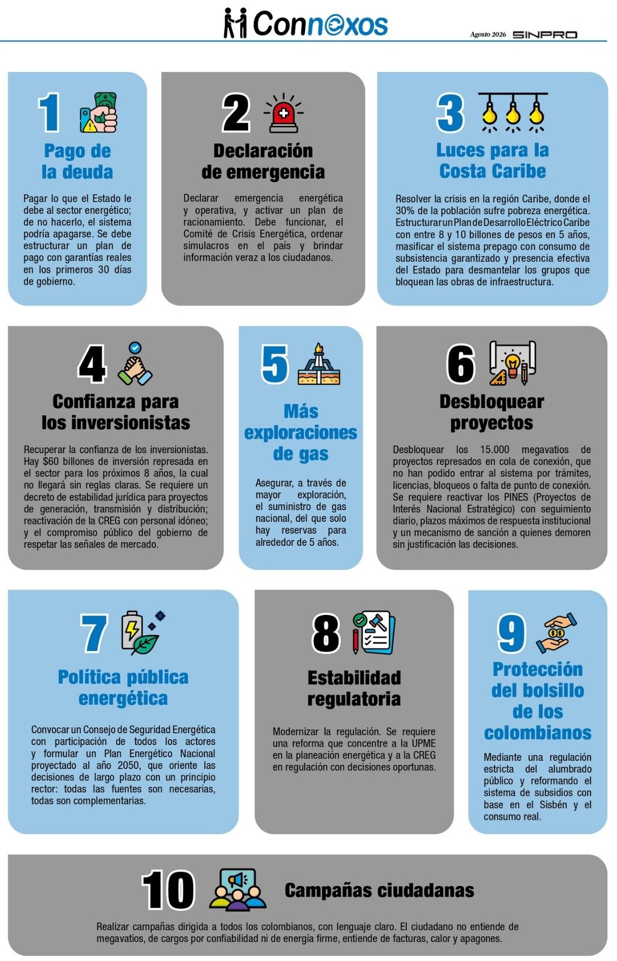 Nota de Remisión Servicios Moderno Azul y Blanco 2