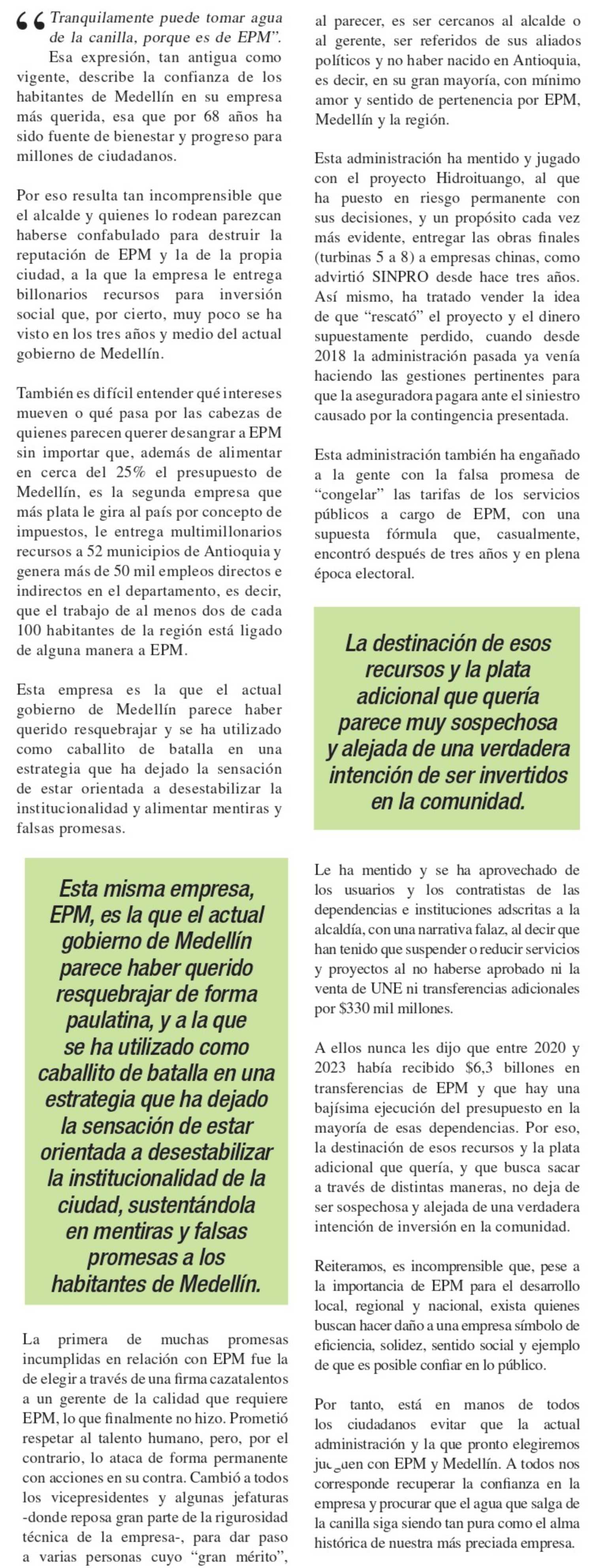 PERIÓDICO CONEXIÓN SINPRO AGOSTO 2023 3 page 000235