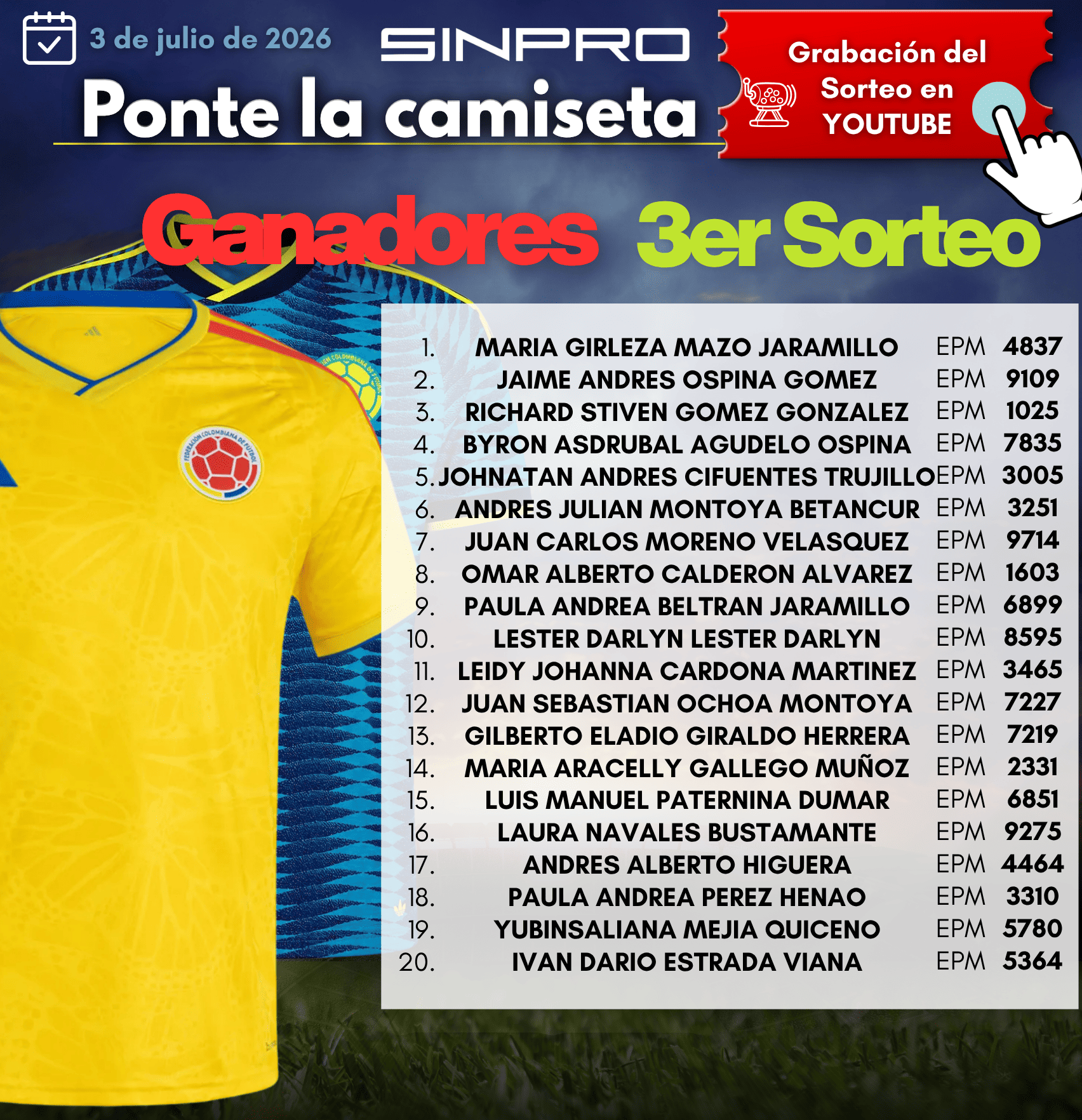 Ponte la camiseta 1 2