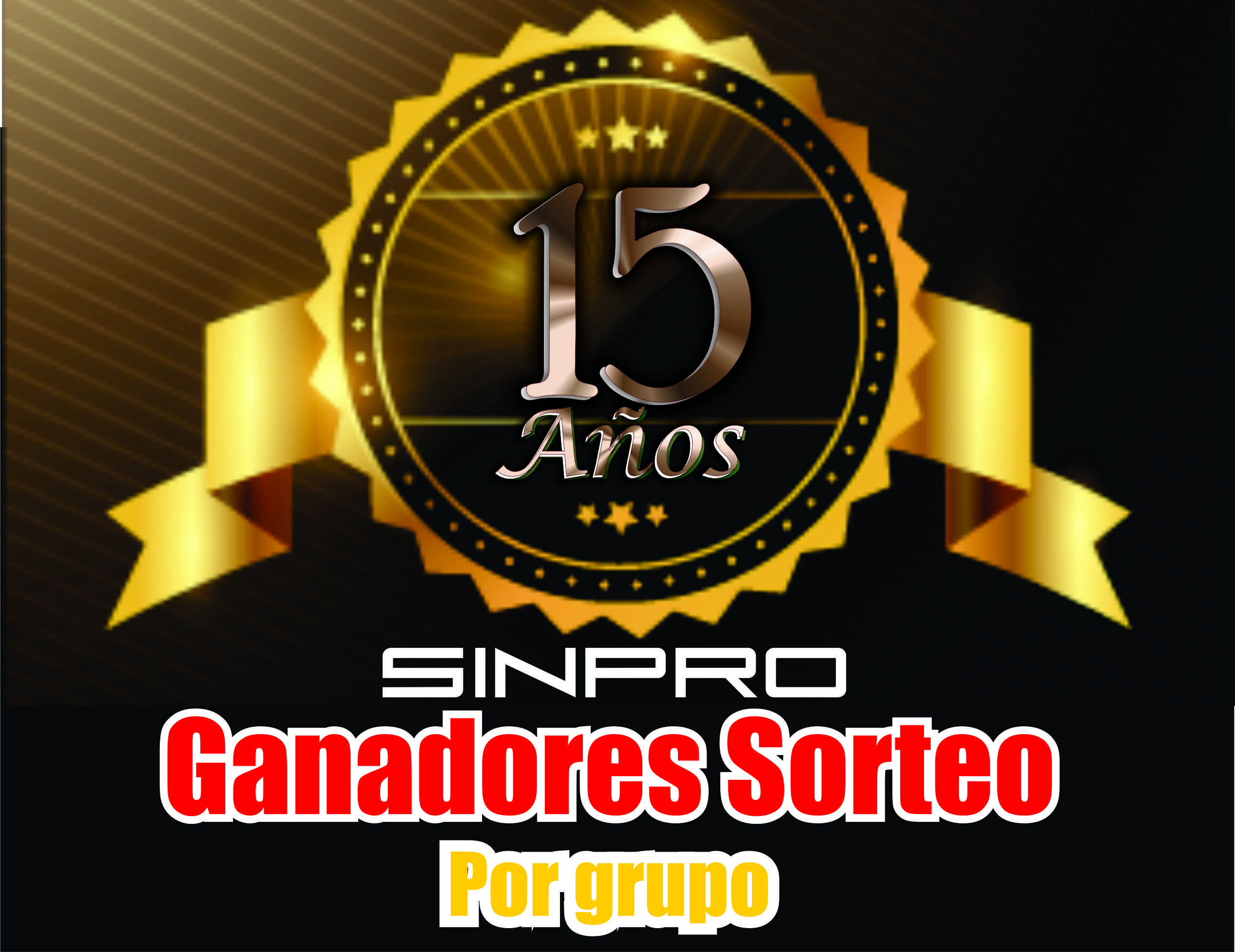 ganadores por grupo